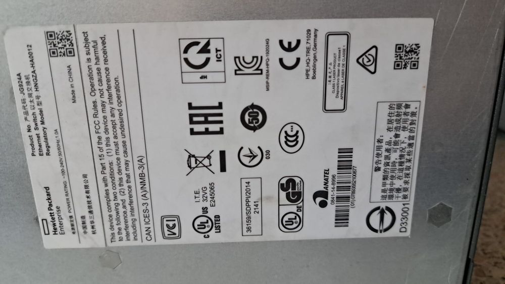 switch smart office connect HPE 1920 24GB , JG924A