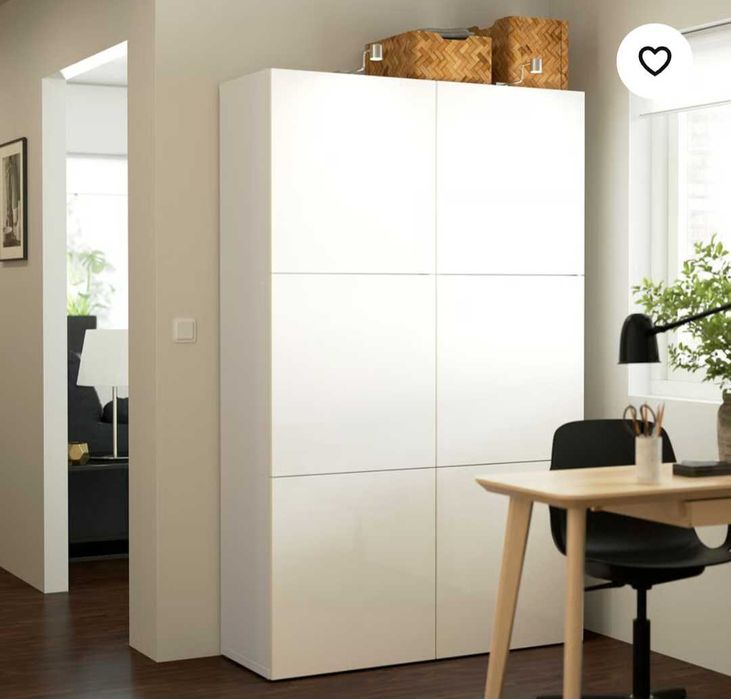 Mobila alba depozitare