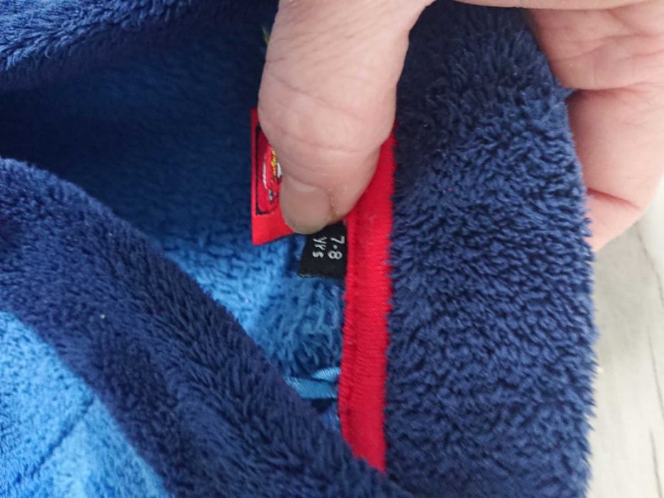 Halat de baie/inot baieti, model Cars, mar 7-8 ani, 122-128 cm