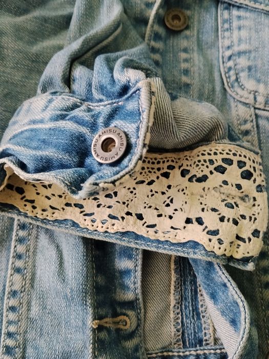 Дамско дънково яке