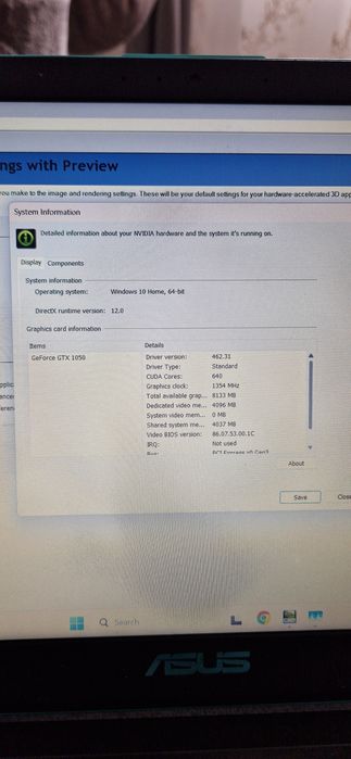 Laptop i5 8th generation