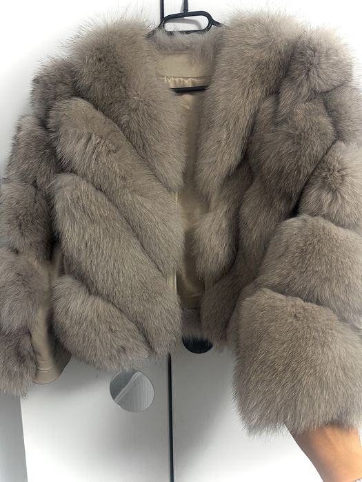 Blanita  din vulpe naturala