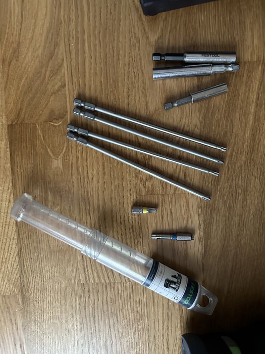 Акумулаторен строителен винтовърт Festool DWC 18-2500, 2 батерии