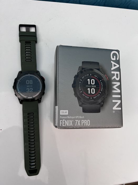 Garmin fenix 7x pro solar