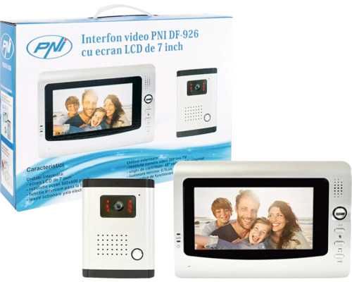 Videointerfon PNI DF-926 LCD 7” - GARANTIE 24 LUNI