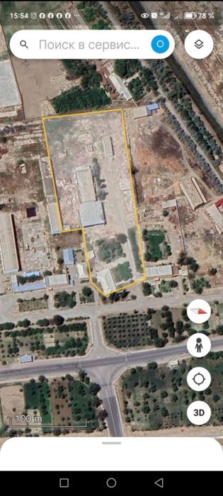 Объект Ер сотилади.  2 га худуди.