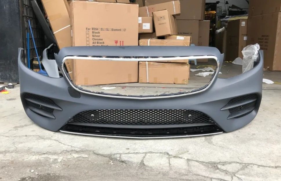 W213 AMG Line предна броня решетка лайсни