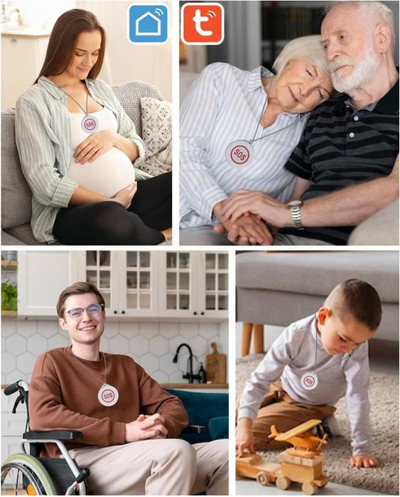 【Подобрен безжичен Wifi пейджър за болногледач】