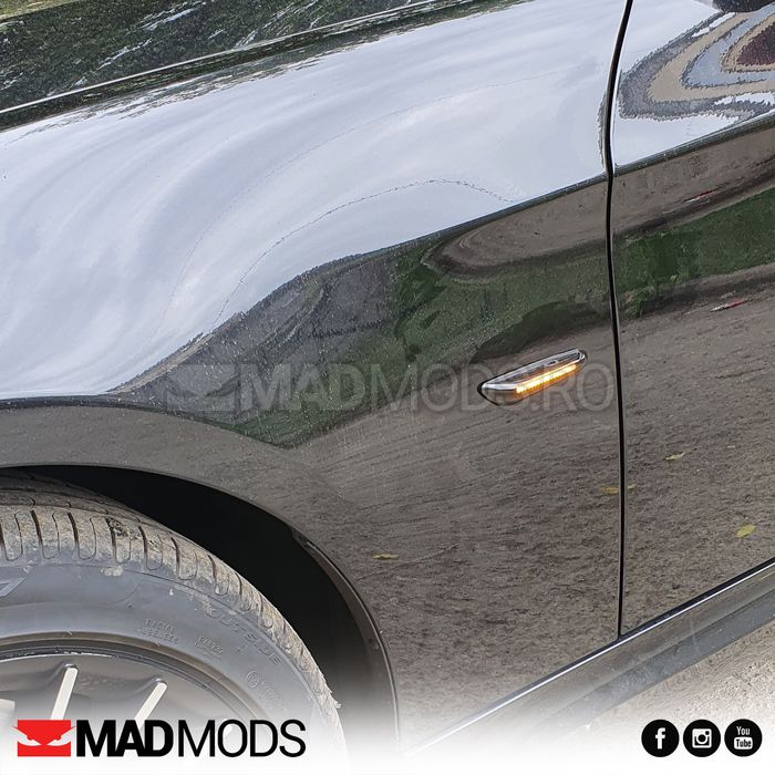 Semnalizari aripa LED dinamice BMW E46 E60 E82 E87 E88 E90 E91 E92 E93
