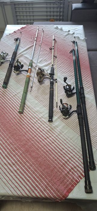 комплект въдици с макари