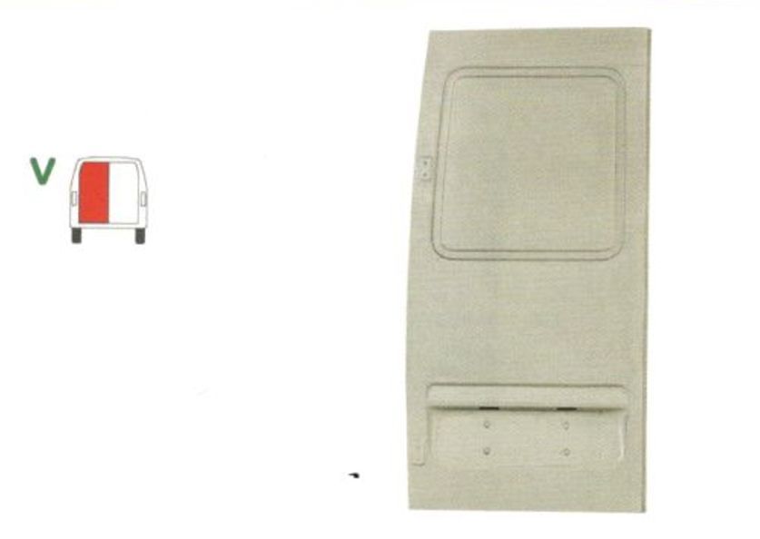 Element reparatie usa Mercedes SPRINTER 208-416 (W901-905), 01.1995-2006, partea stanga, usa spate,