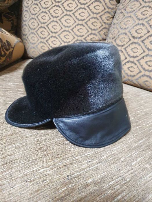 Шапка зимняя из меха нерпы