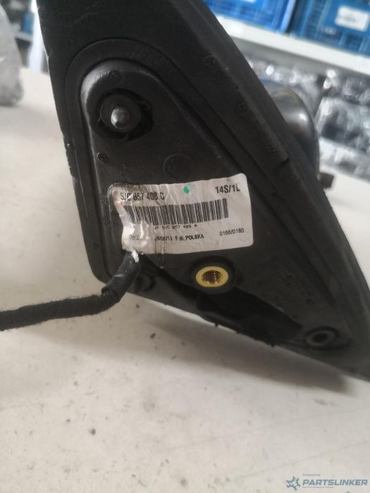 Oglinda Dreapta Fata Skoda Rapid Ii (Nh3) [ 2012 - > ] Oem 5Jc857408C
