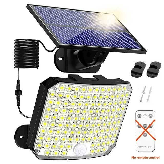 Lampa solara 106/118/172 LED cu senzor de miscare cu /fara telecomanda