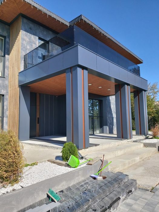 Отделка фасадов зданий