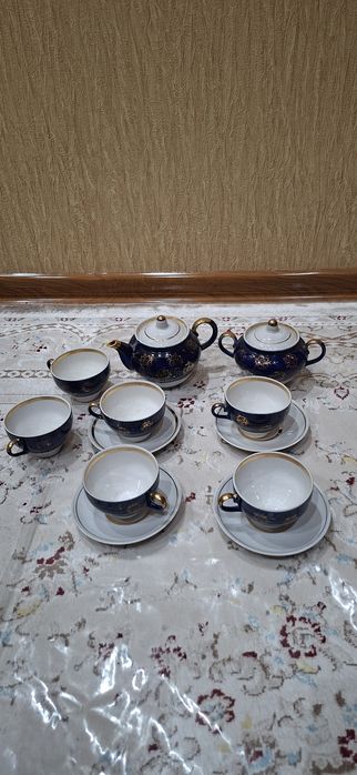 Сервис чайник фарфоровая