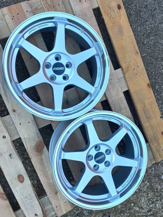 17"5х100Rays T37 Volk Racing 7.5ж ет35 Subaru Vw Golf Polo Toyota Чист