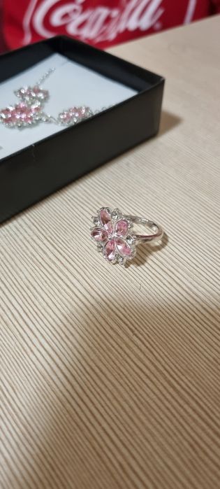 Комплект колие с пръстен