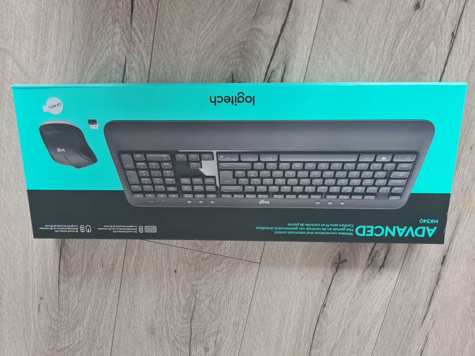 Set nou tastatura-+mouse wireless Logitech, sigilat