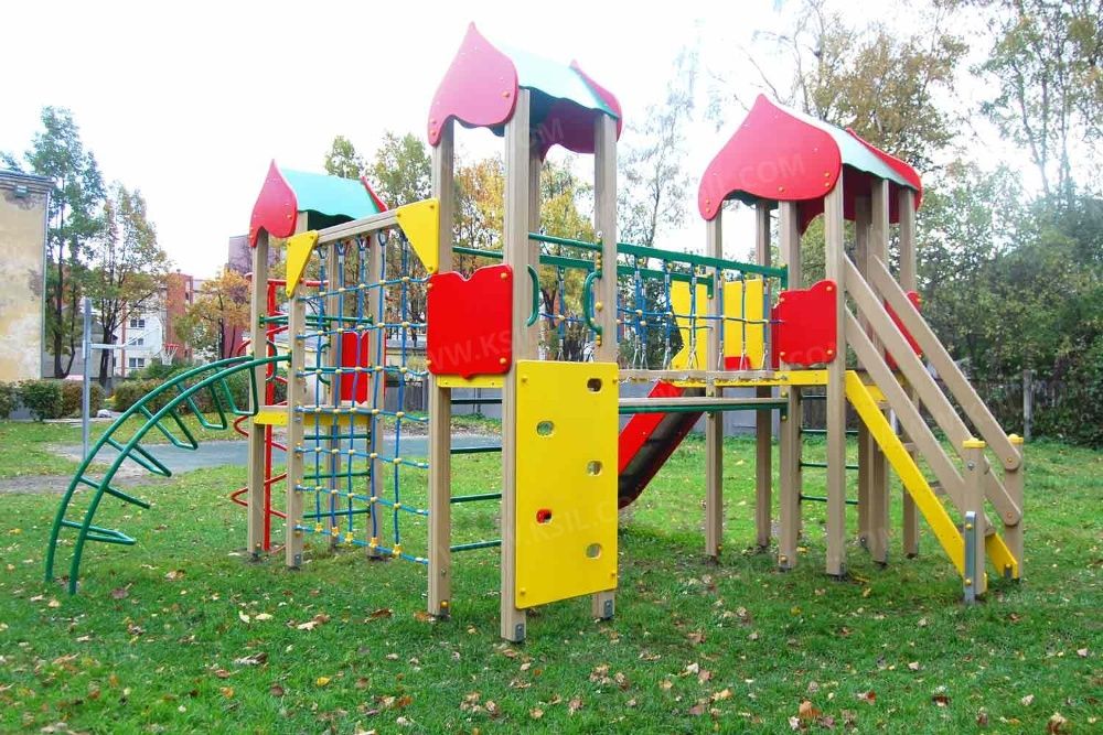 Детские площадки KSIL Болалар майдончаси лазы качели горки карусели