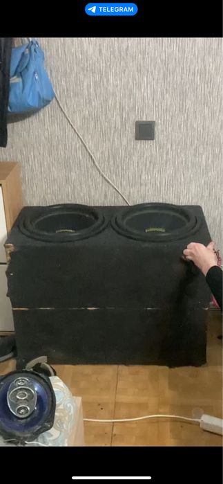 Продам сабвуфер 2×15” (две пятнашки)