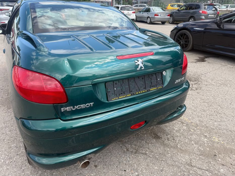 Peugeot 206 CC Roland Garros 2.0 136 к.с/Реални
