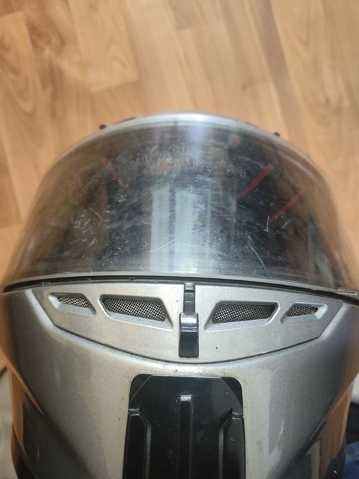 Casca AGV Mărime M Argintiu Fullface  DoubleD Ring