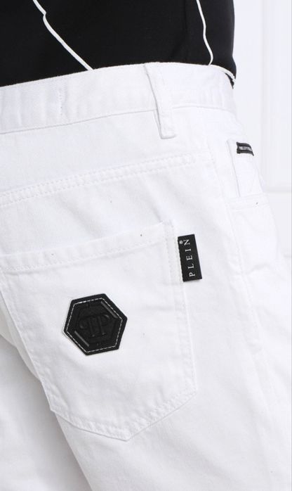 Philipp Plein Denim Mykonos Shorts