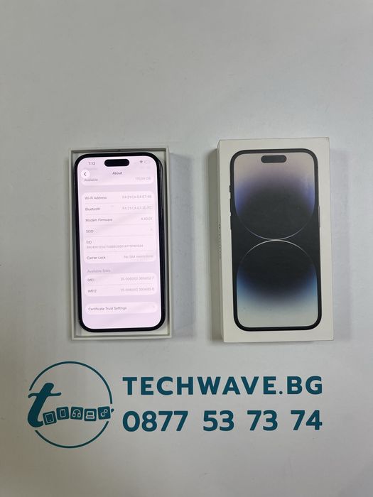 Apple iPhone 14 Pro 128GB Space Black 100%