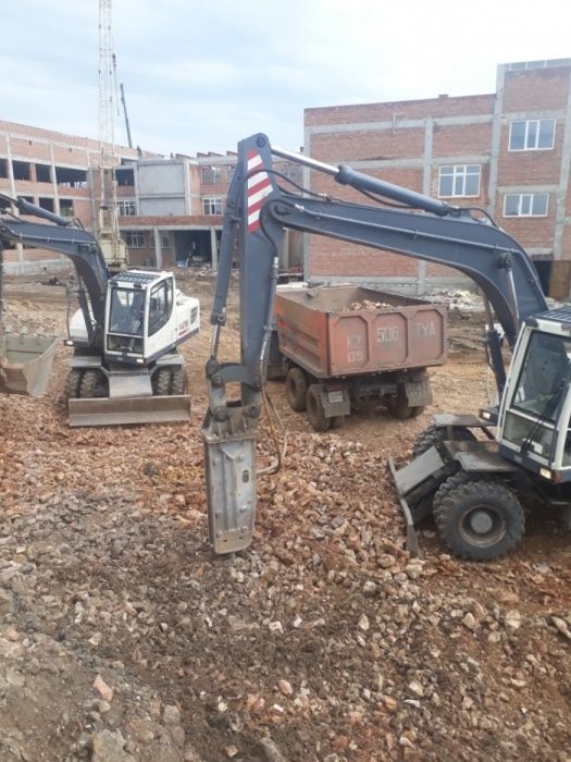 Услуги Гидромолота и Экскаватора