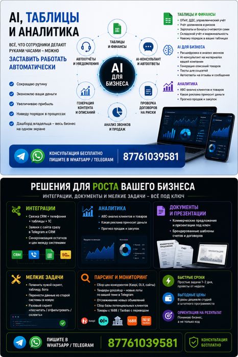 Автоматизирую ваш бизнес
