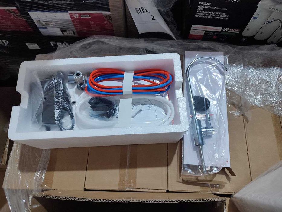 Фильтр для воды Гейзер Osmo Lux. 3000л/сутки, Гарантия 3г, Россия