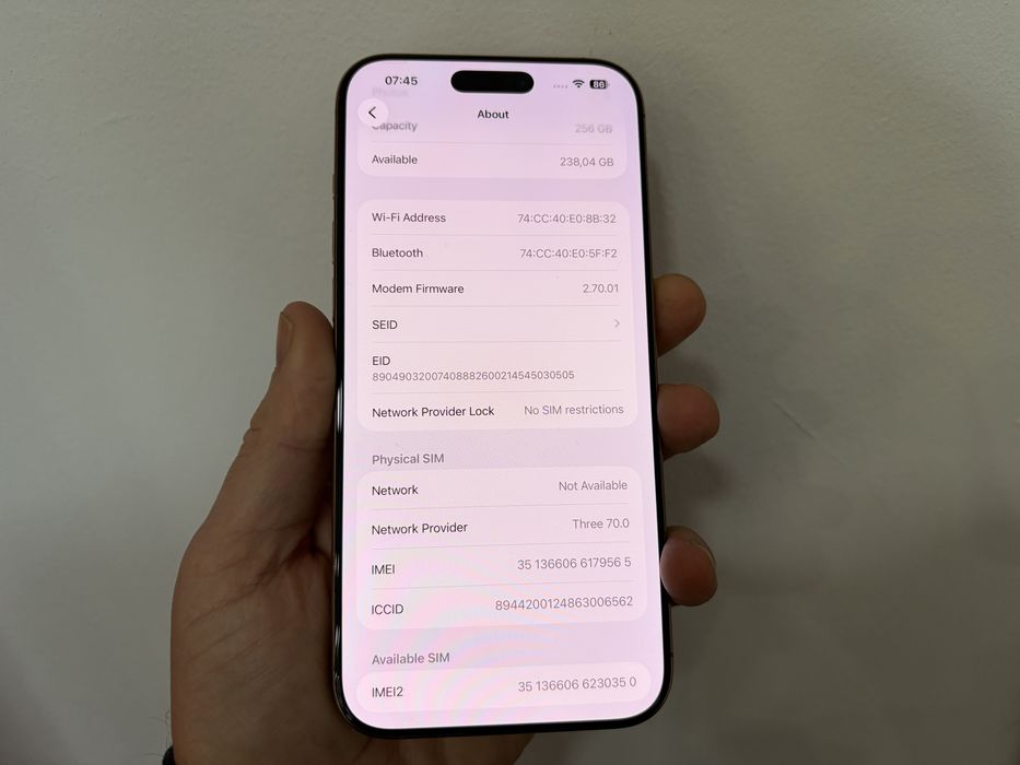 Iphone 16 Pro Max, 256 gb, Desert Titanium