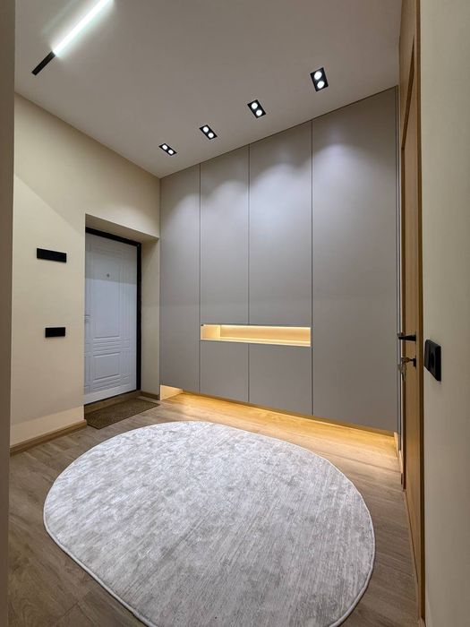 ЖК Nukus Avenue, укомплектованая 3х комнатная квартира 70м² с балконом