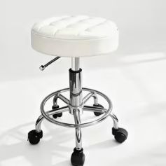 Козметична табуретка с колелца