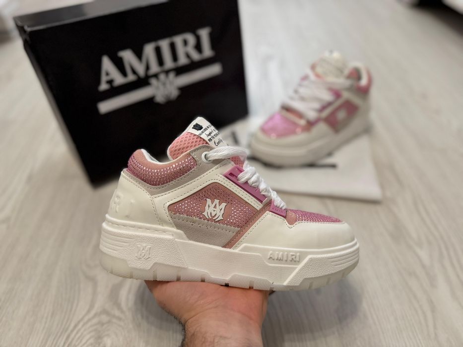 Adidasi Amiri MA1 roz pietricele