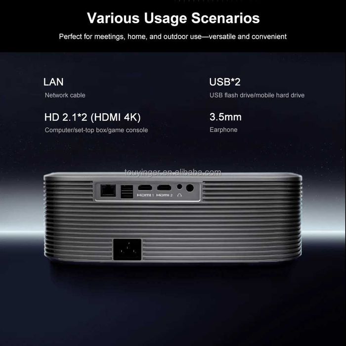 Проектор Everycom HQ11W 2025 (1LCD)