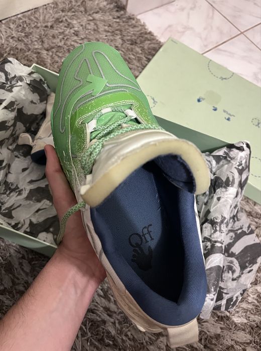 Off White Odsy Mesh Green 46