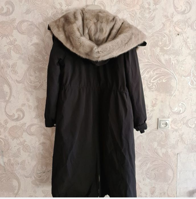 Парка натуральный норка