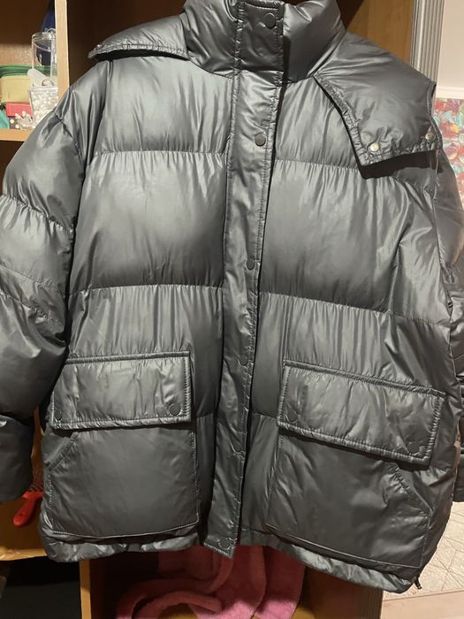 Куртка зимняя серая