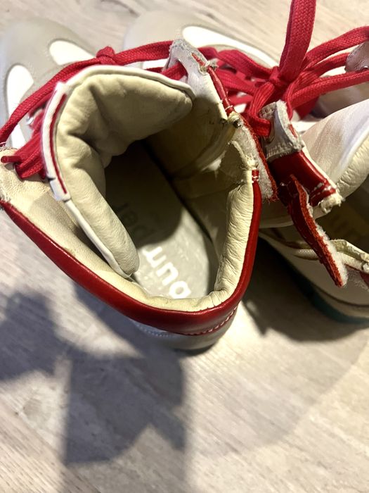 Adidasi gheata din piele