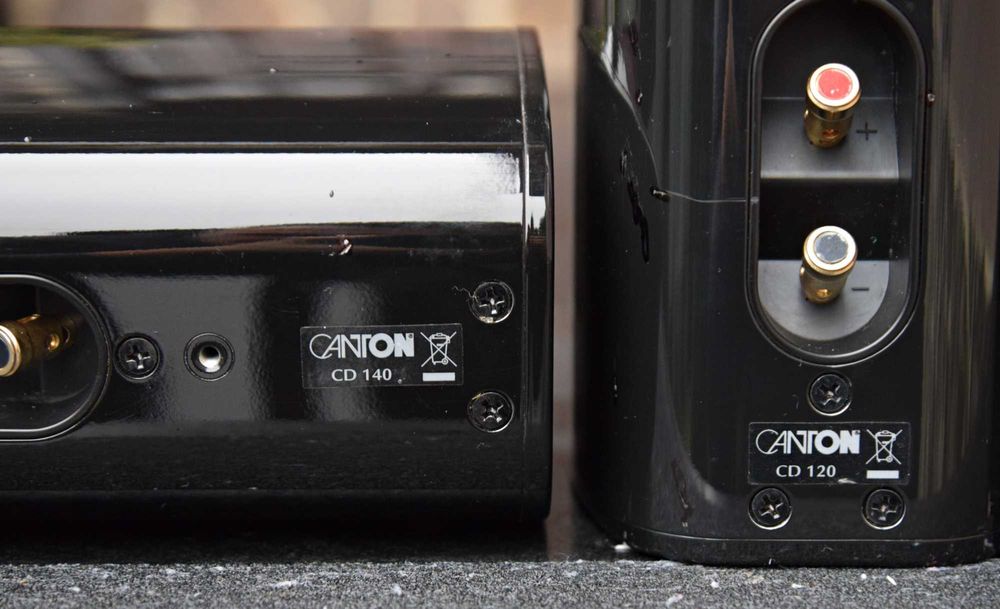 Boxe Canton CD 120 + CD 140, 4 sateliti + 1 centru