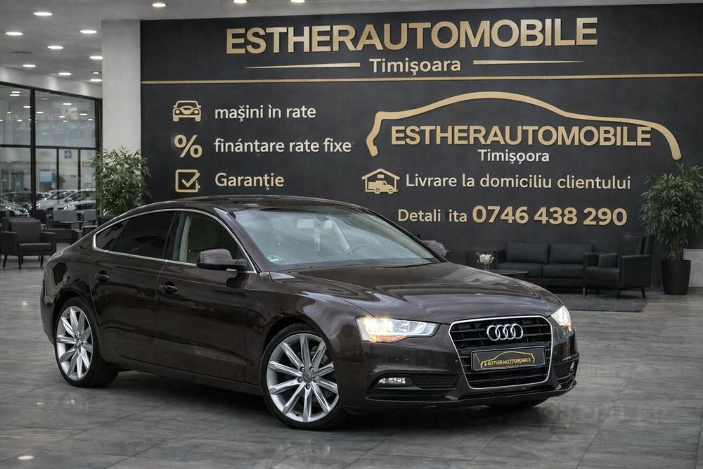 Audi A5 An 2013 1.8 TFSi Euro 5 Finantare Rate Fixe Avans 0 Livrare