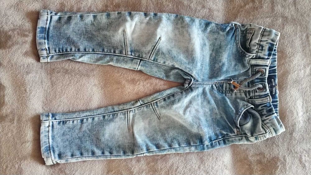 Дънки Next, Риза Zara, Панталон H&M размери 86 и 92