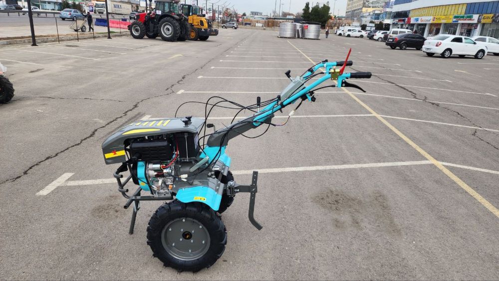 Motoblok Dizel 186FA | Starterli | Kuchli va Ishonchli