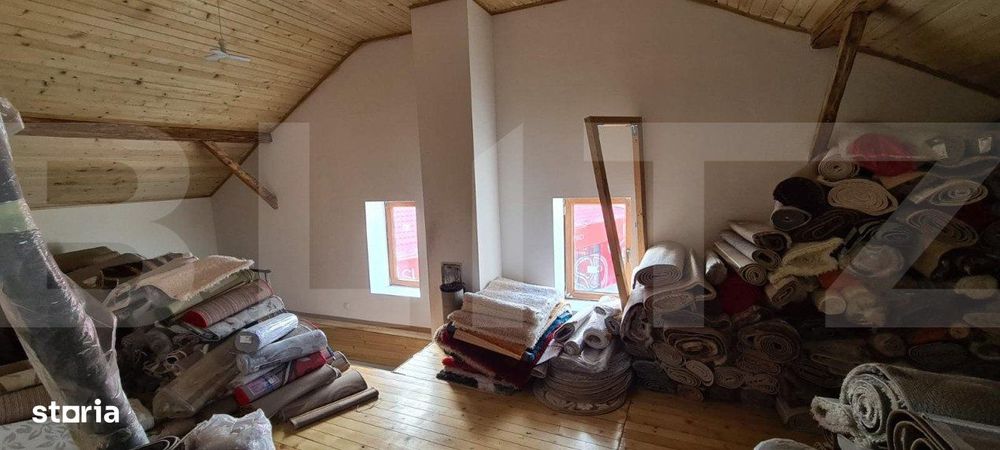Spatiu comercial, casa veche si teren