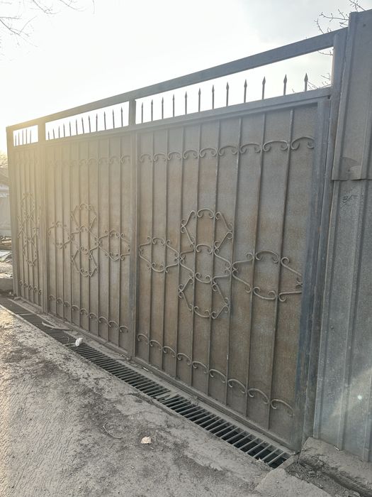 Готовые ворота.