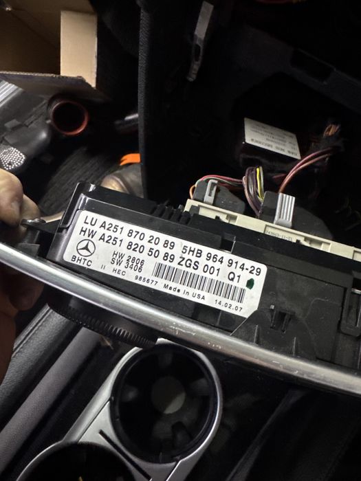 Modul Climatronic complect Mercedes W164 Ml