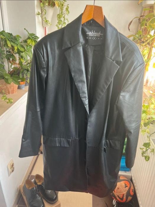 Trench/Palton piele eco marimea M