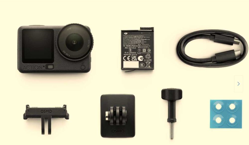 Camera video sport DJI Osmo Action 6, Standard Combo